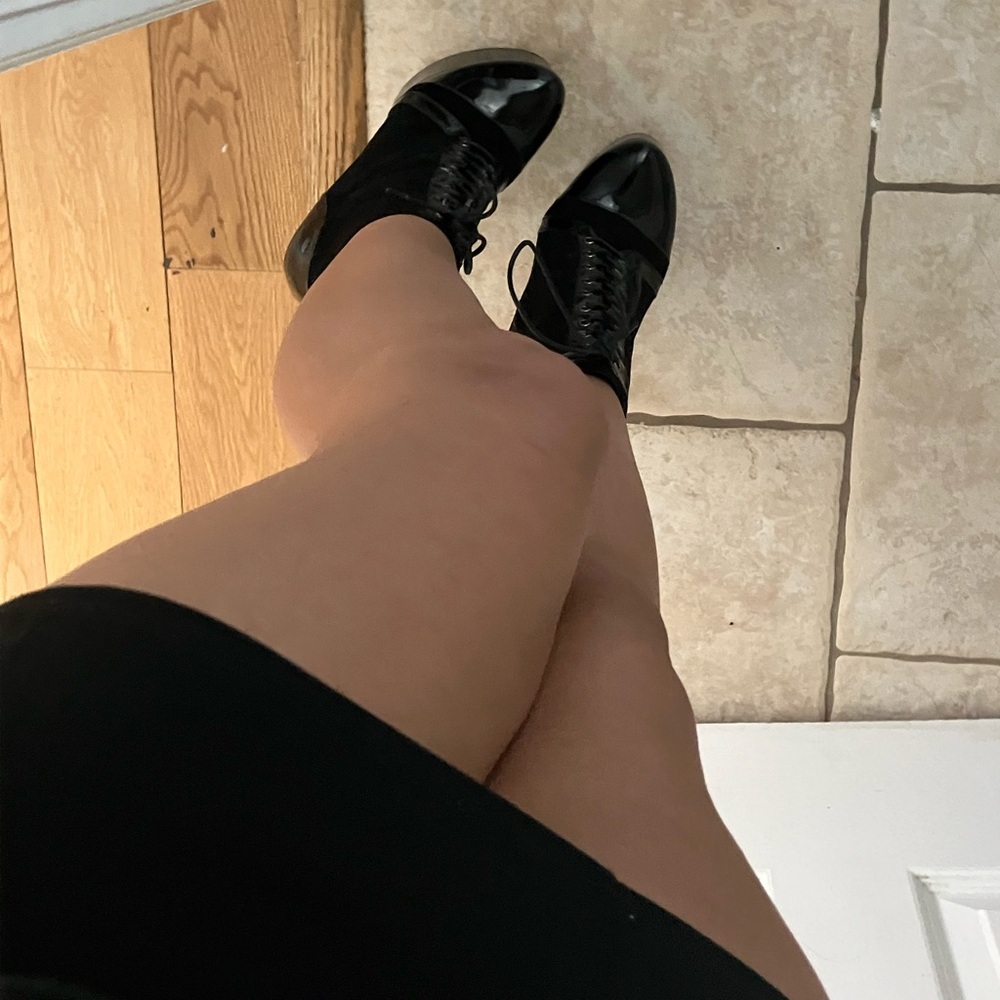 Black High heel stilettos